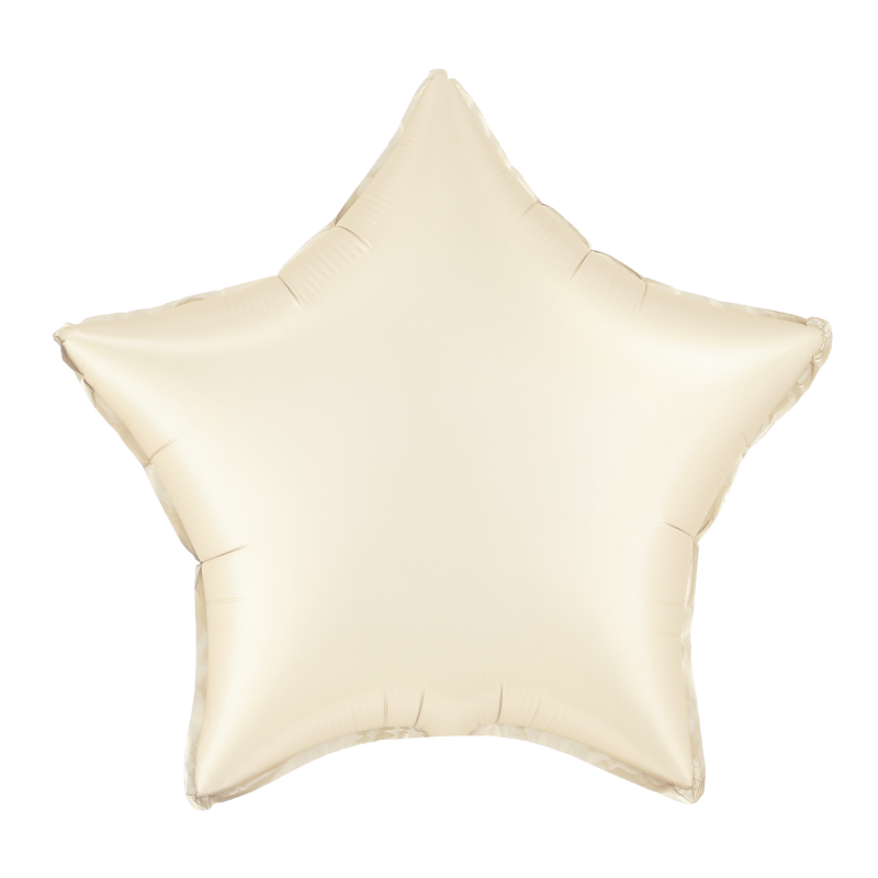 Foliopallo Star matte cream 18″