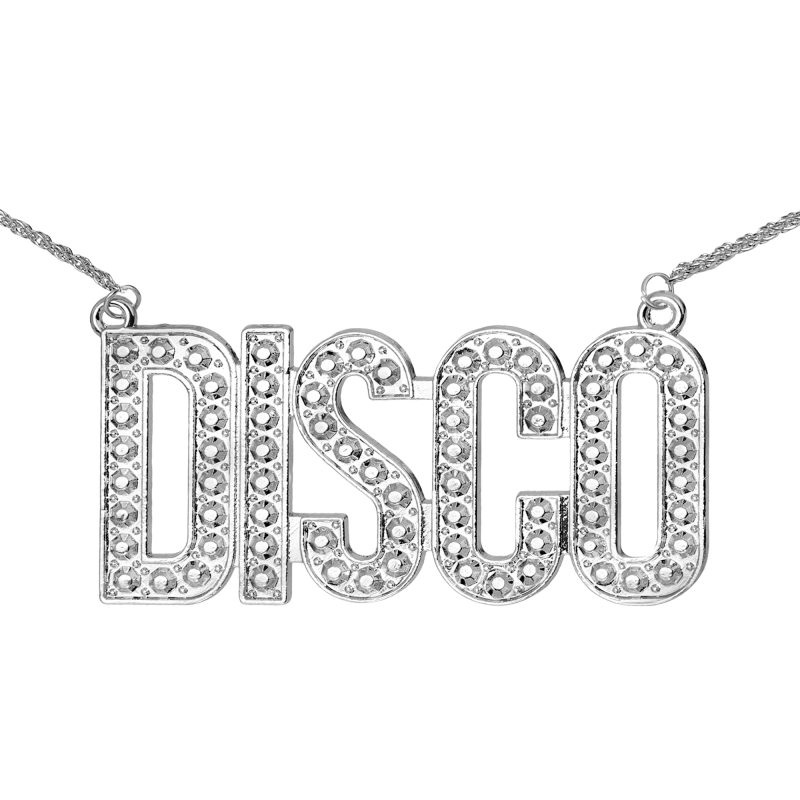 Hopeinen kaulakoru - DISCO