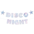 Disco-viirinauha – hopea – 182 × 16 cm