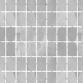 Hopeinen pienet neliöt - juhlaverho 100x200cm