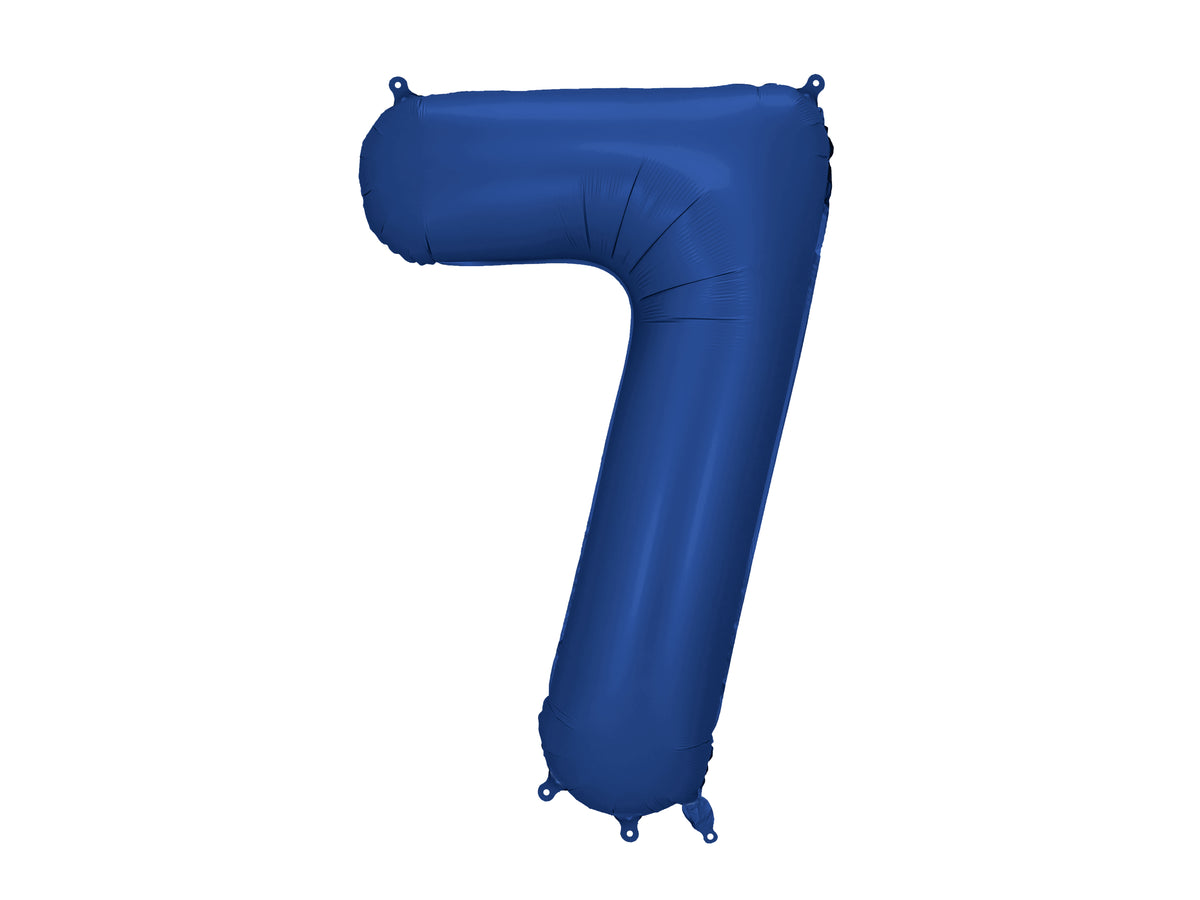 Folionumeropallo 7 – Tummansininen, 86 cm