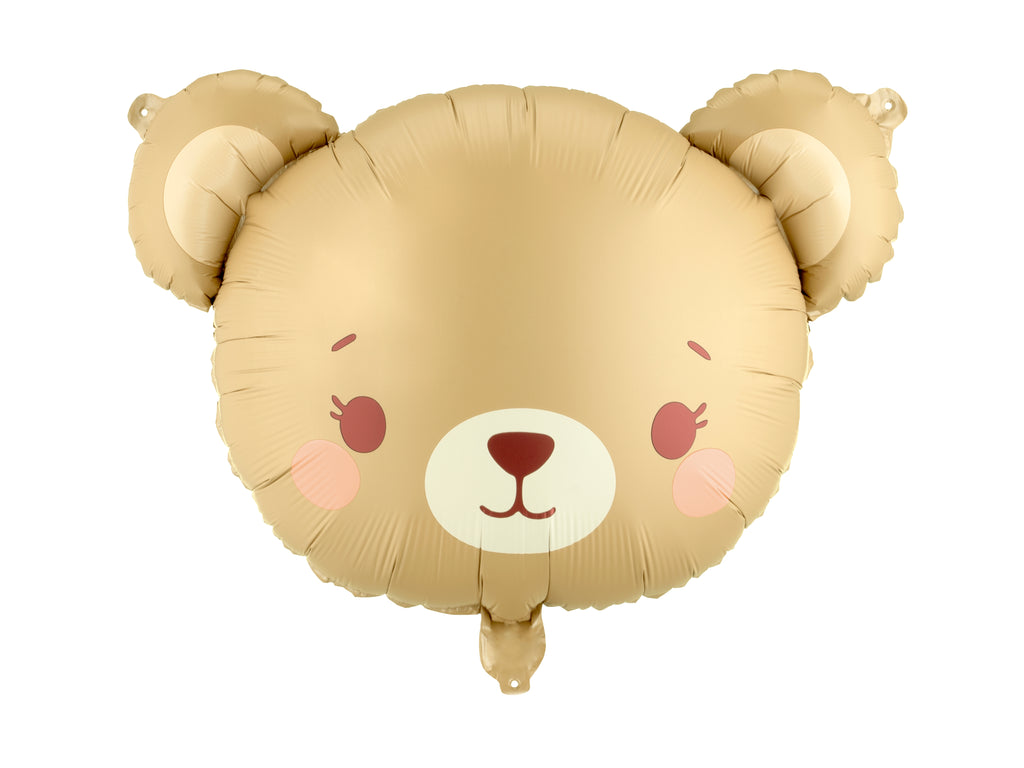 Folioilmapallo Nalle – Ruskea/beige, 56 × 40 cm