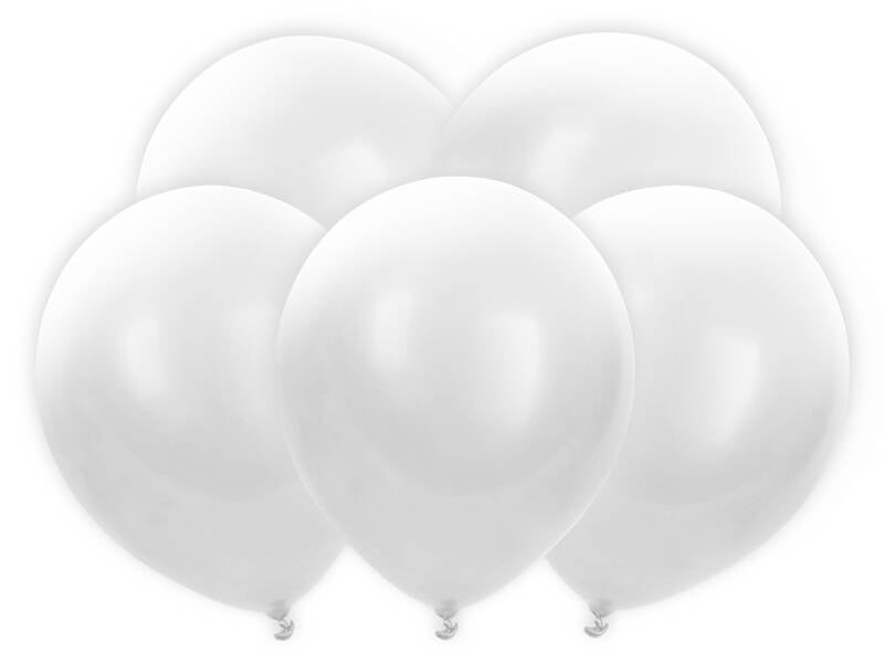 LED-ilmapallot – Valkoinen – 30 cm – 5 kpl