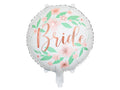 Folioilmapallo Flower Bride – Valkoinen/kulta – 35 cm