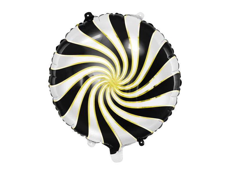 Foliopallo Karkki – 35 cm – musta