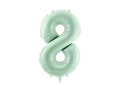 Numerofoliopallo ”8” – 72 cm – vihreä
