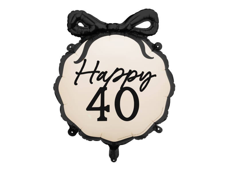 Foliopallo Happy 40 – 47 – 5 x 45 cm – värilajitelma