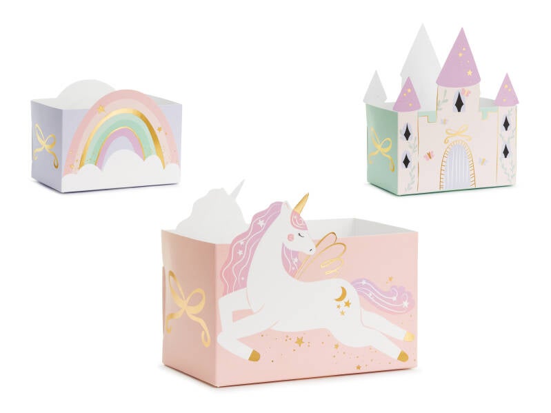 Herkkurasiat Castle and Unicorns – värilajitelma
