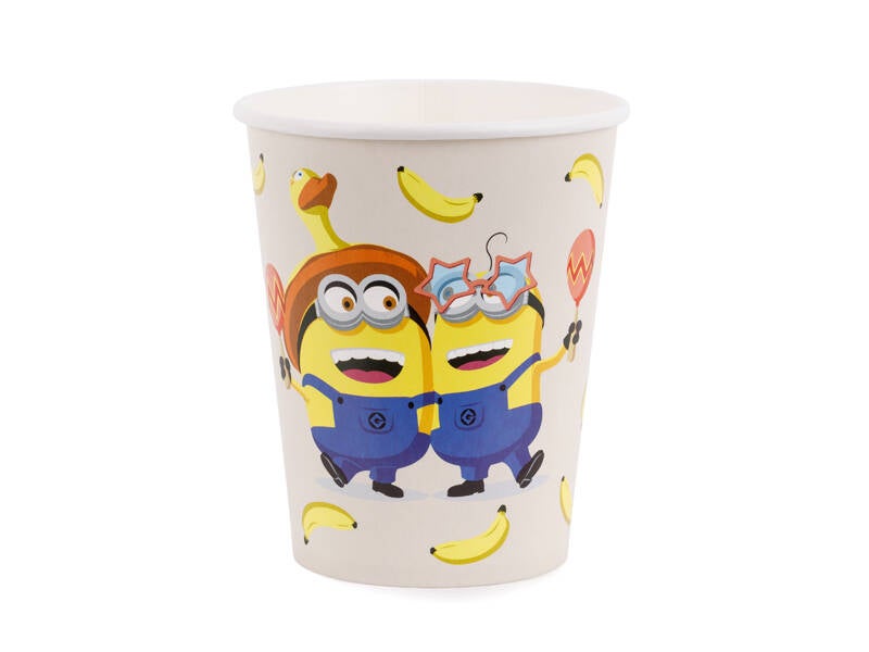 Paperimukit Minions – Beige – 250 ml – 6 kpl