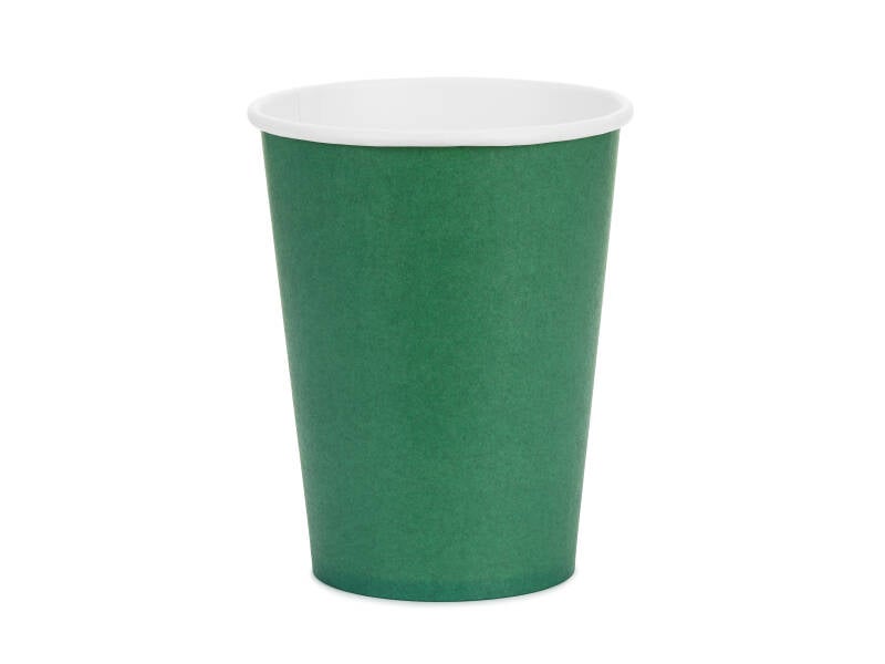 Pahvimukit – tummanvihreä – 250 ml