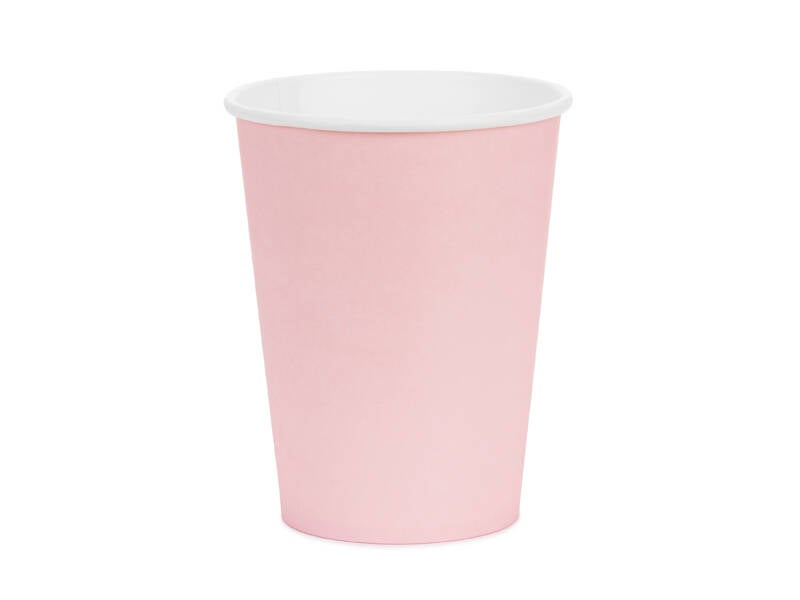 Paperimukit – Vaaleanpunainen – 250 ml – 6 kpl