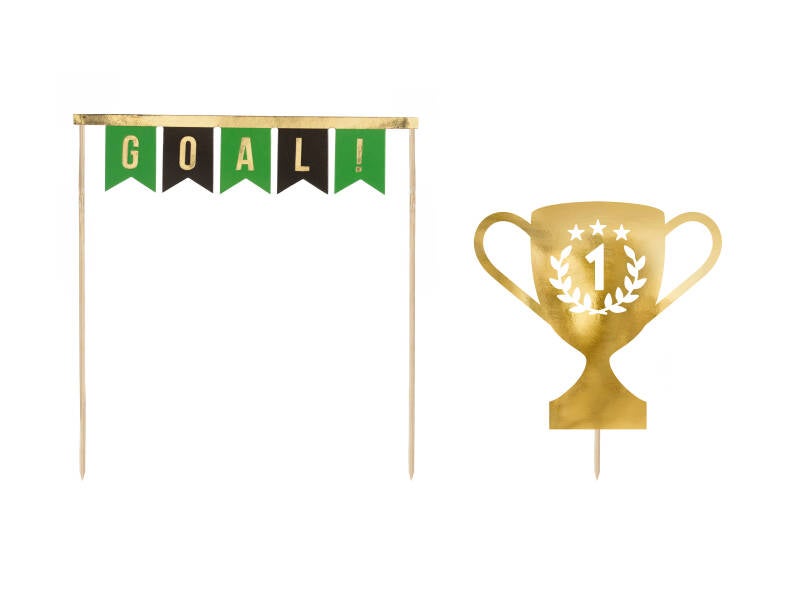 Kakkukoriste Football – 15 – 5–20 cm – värilajitelma