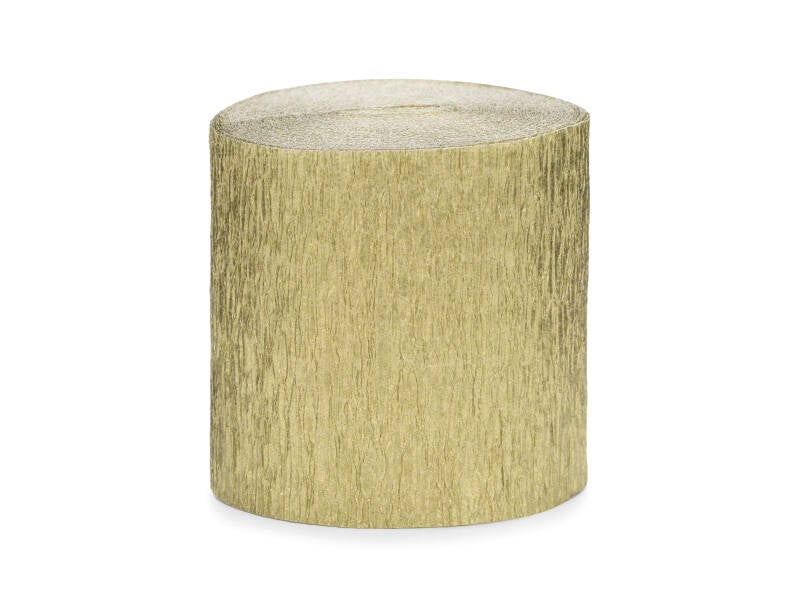 Kreppiserpentiini – kulta – 5 cm x 10 m