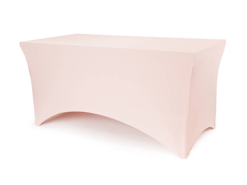 Pöydän suojahuppu 183 x 76 x 74 cm – murrettu roosa