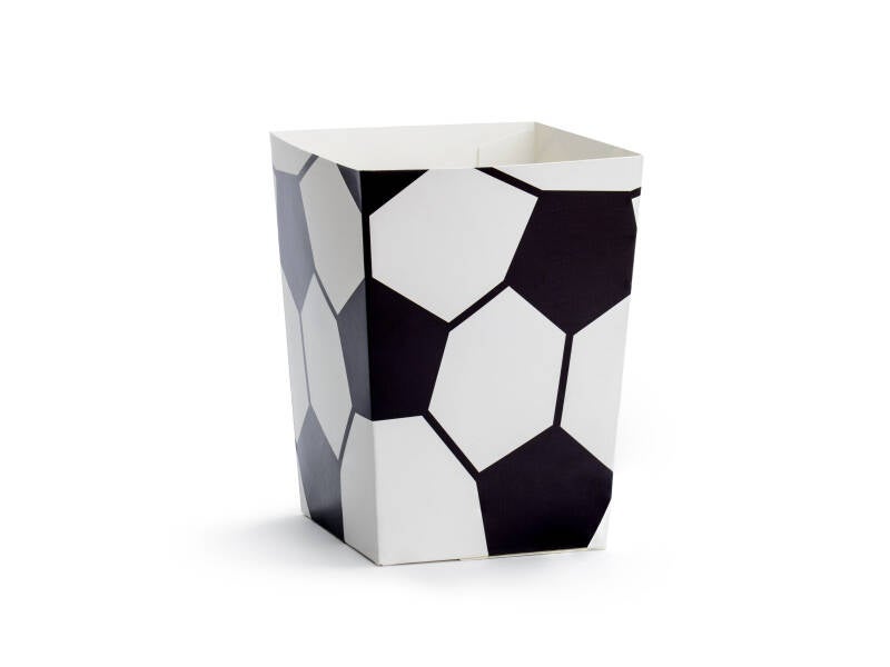 Popcorn-rasiat Football – 7 x 7 x 12 cm – värilajitelma