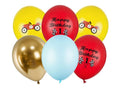 Ilmapallot Happy Birthday – 30 cm – värilajitelma