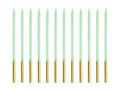 Syntymäpäiväkynttilät – vaaleanvihreä – 14 cm