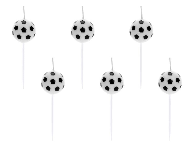 Syntymäpäiväkynttilät Jalkapallot – 2 – 5 cm