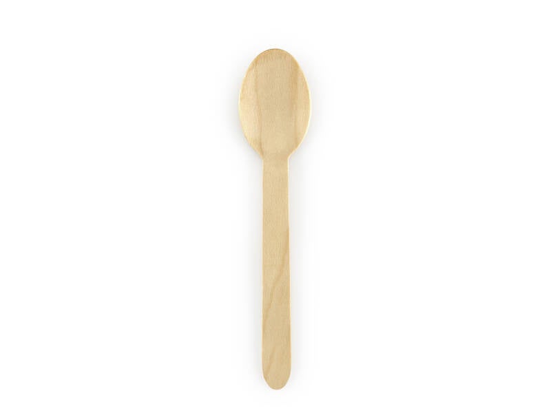 Puiset lusikat – 16 cm Mega Pack 100kpl/pkt