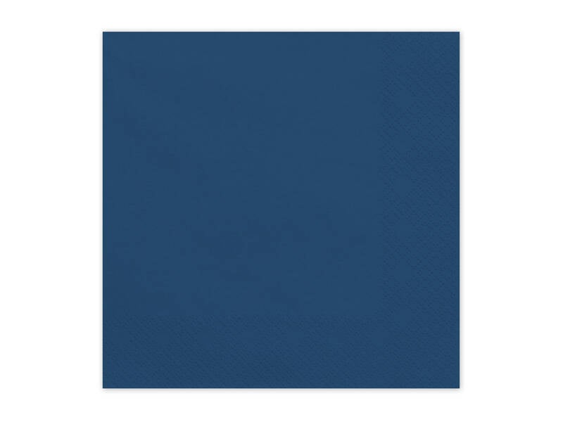 Paperiservetit – Tummansininen – 33 × 33 cm – 20 kpl