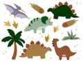 Väliaikaiset tatuoinnit – Dinosaurukset – 13 kpl