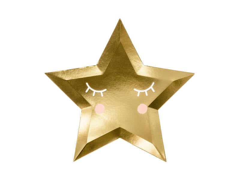 Little Star - Tähti -lautaset – peilikulta – 27 cm