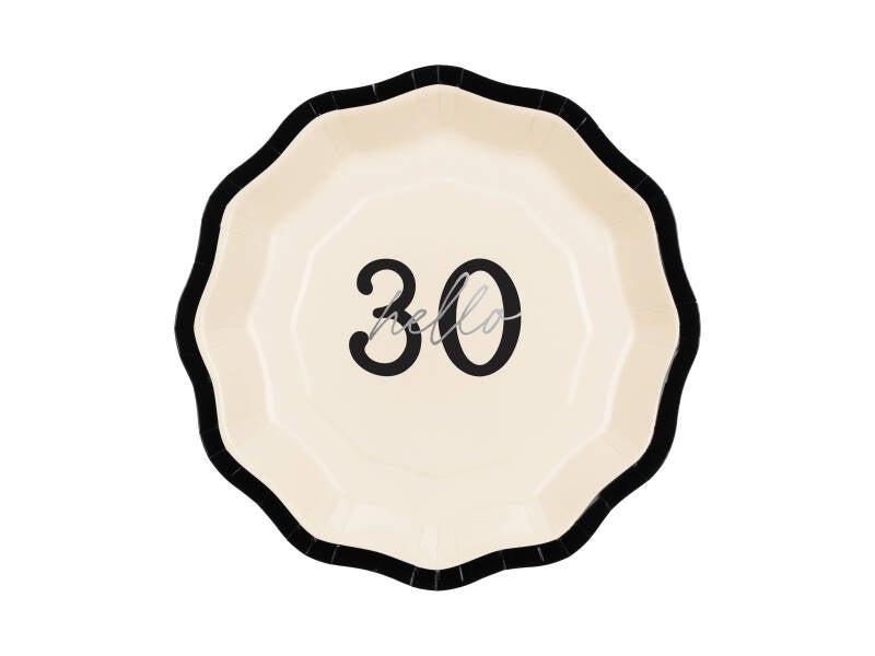 Paperilautaset Hello 30 – 18 cm