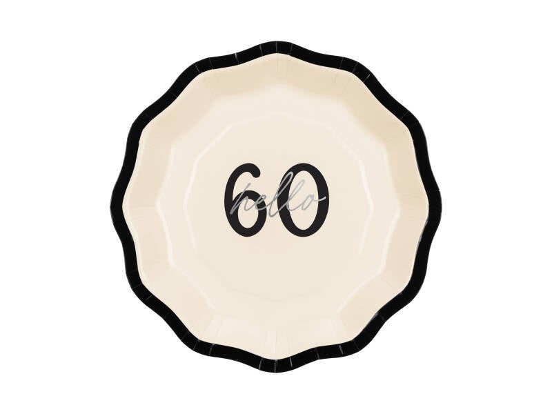 Paperilautaset Hello 60 – 18 cm