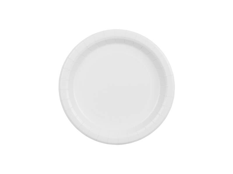 Paperilautaset – valkoinen – 18 cm