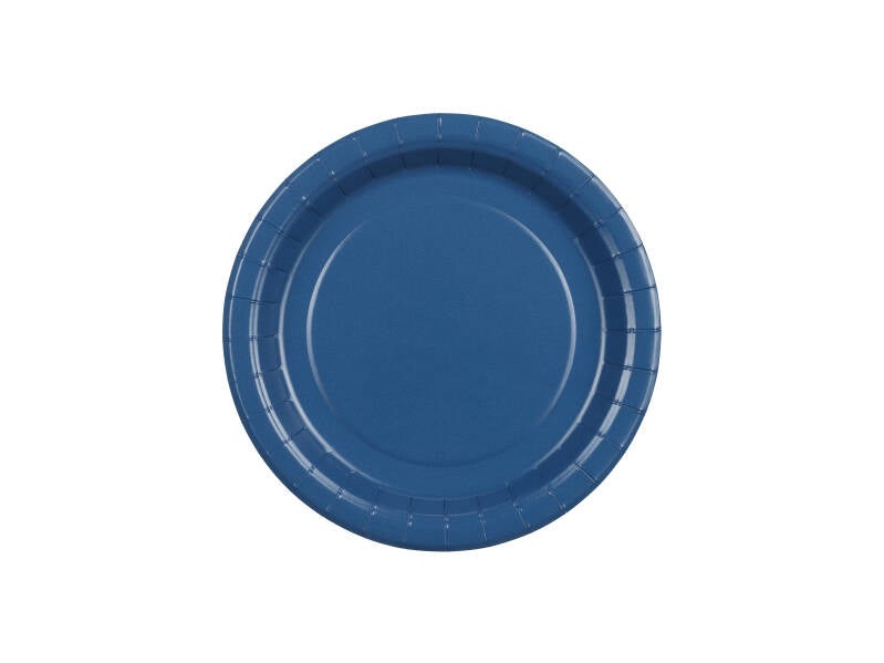 Paperilautaset – tummansininen – 18 cm