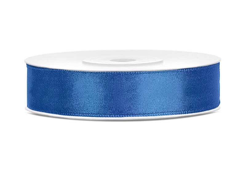 Satiininauha – Kuninkaansininen – 12 mm × 25 m