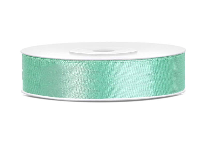 Satiininauha – Minttu – 12 mm × 25 m